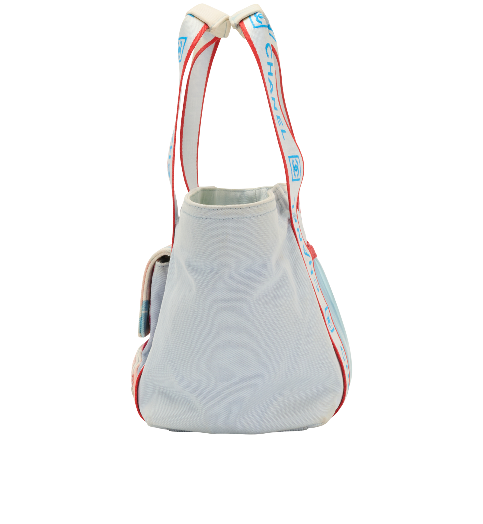 Sport Line Surf High Summer Camellia, &pound;450, Handbags, Blue/Red, Canvas, Bottom view